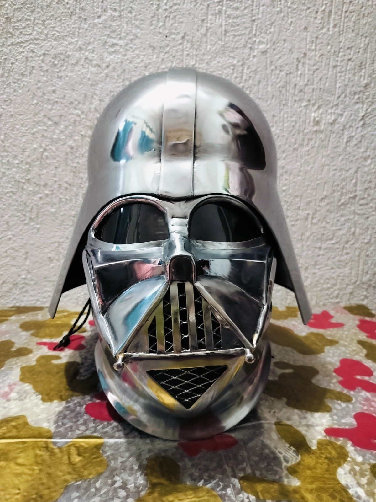 Handmade Darth Vader Style metal Helmet Empire Strikes Back 1995 Replica Handmade Darth Vader Style metal Helmet Empire Strikes Back 1995 Replica