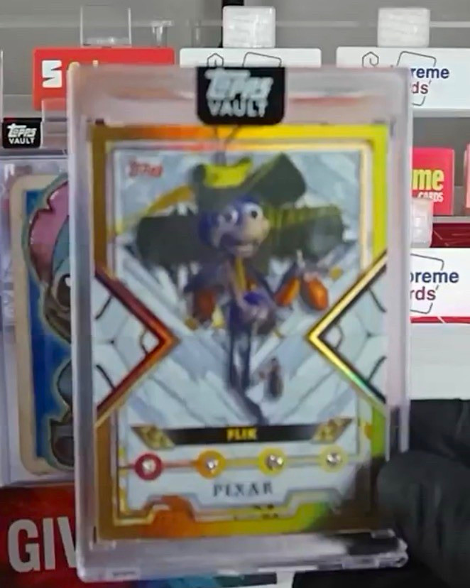 Topps Vault Disney Pixar A Bug's Life Flik #35 1/1 Four Diamond Topps Vault Disney Pixar A Bug's Life Flik #35 1/1 Four Diamond