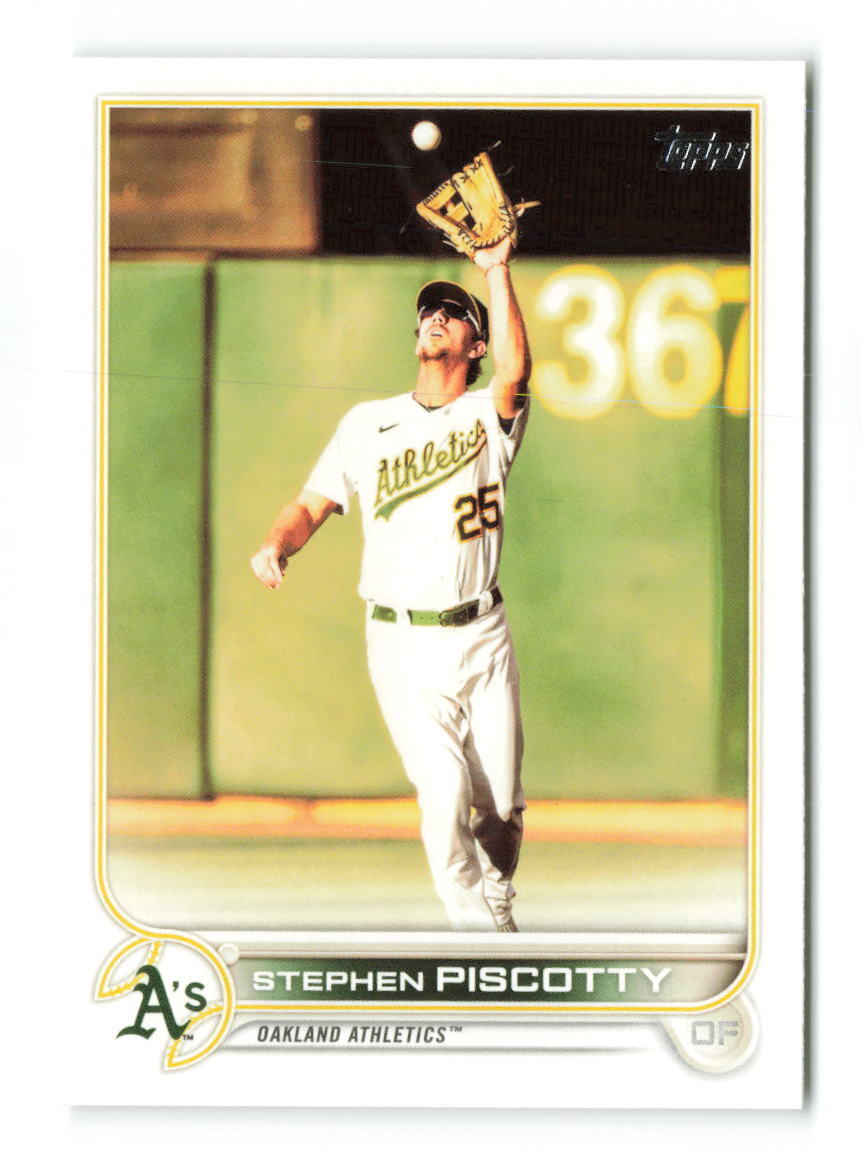 2022 Topps Stephen Piscotty #349   Oakland Athletics