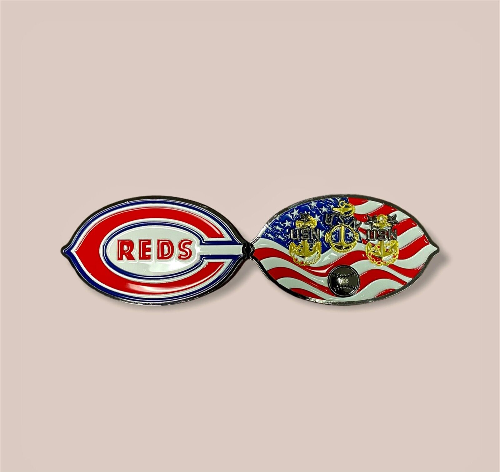 Reds - CPO Chief Challenge Coin. MLB series. **Limited Edition**