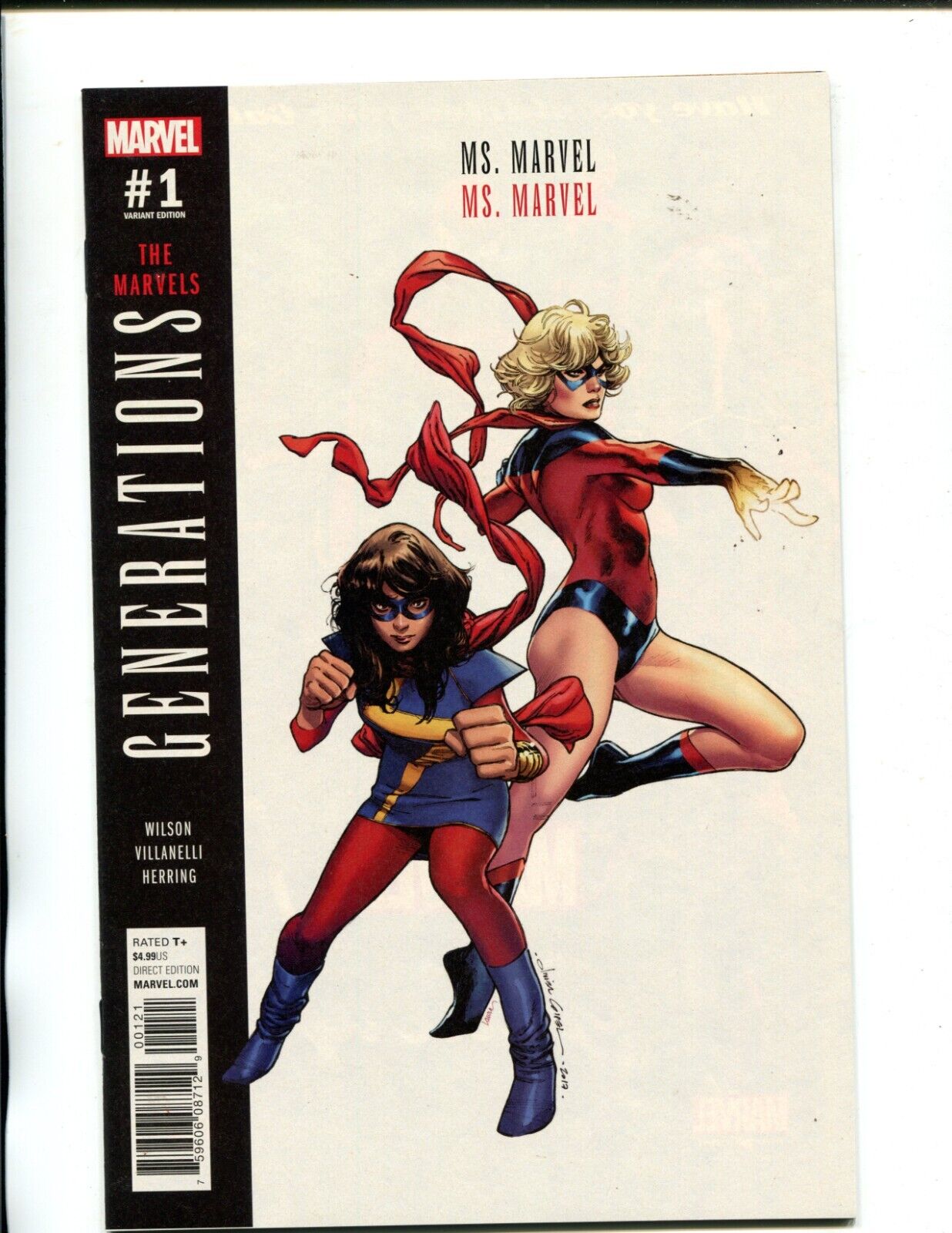 Generations Ms Marvel and Ms Marvel #1  2017