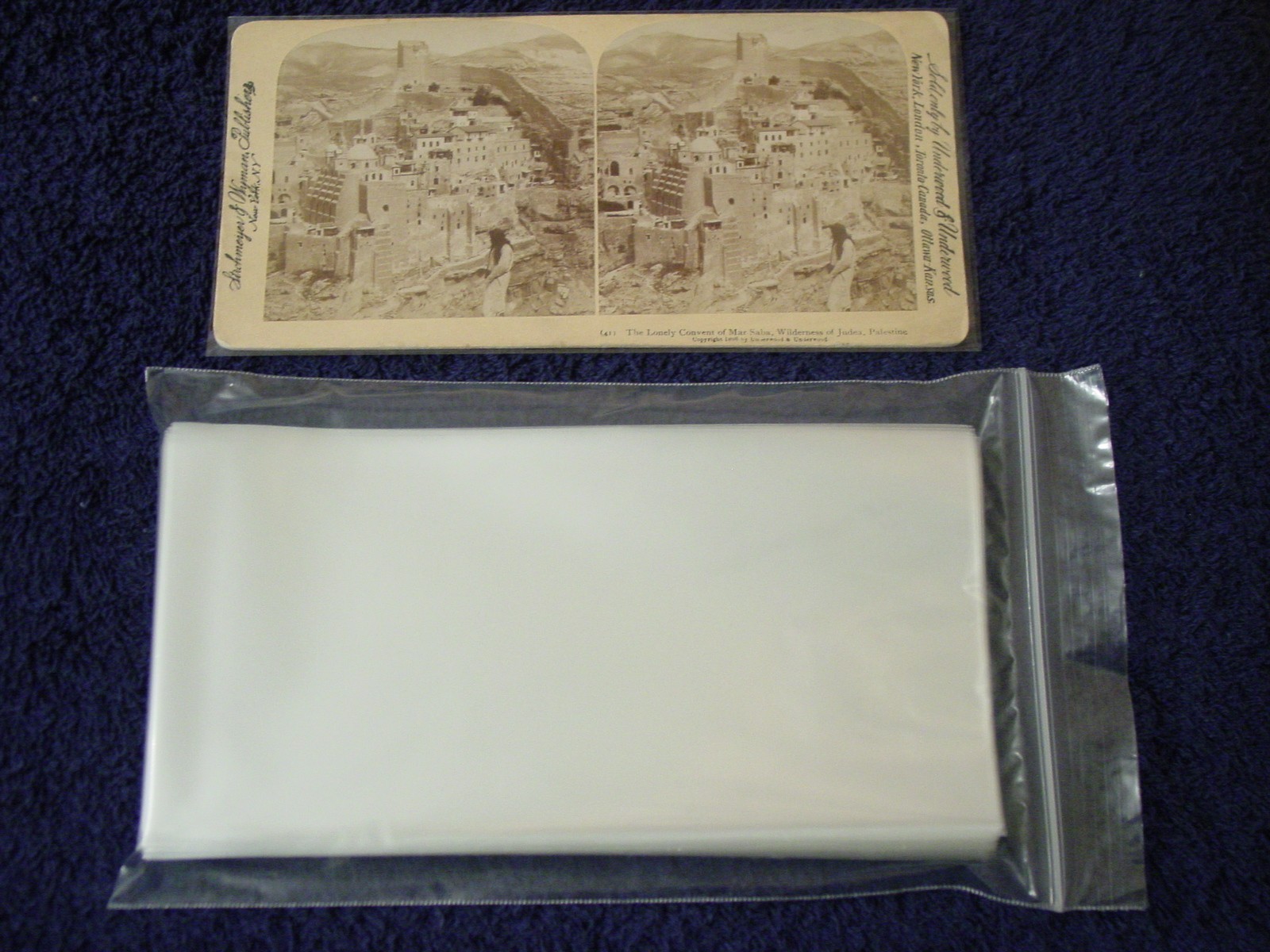 100 STEREOVIEW Stereoscopic Photo SLEEVES Pack/Lot ~ 1.5 Mil Poly ARCHIVAL SAFE 100 STEREOVIEW Stereoscopic Photo SLEEVES Pack/Lot ~ 1.5 Mil Poly ARCHIVAL SAFE