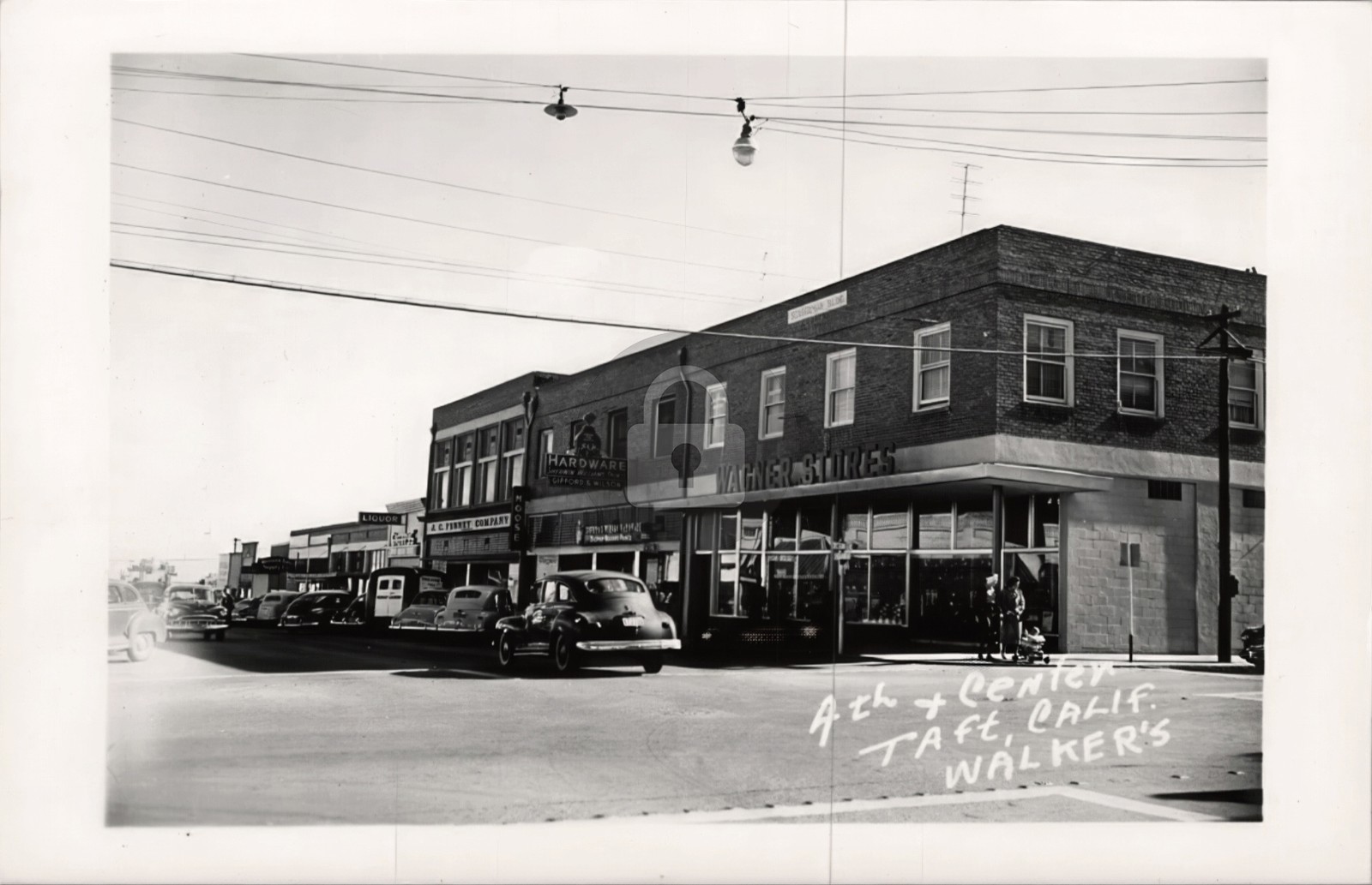 JC Penney Store Taft California Wagner c1940s Kern Co RPPC Photo Postcard COPY JC Penney Store Taft California Wagner c1940s Kern Co RPPC Photo Postcard COPY