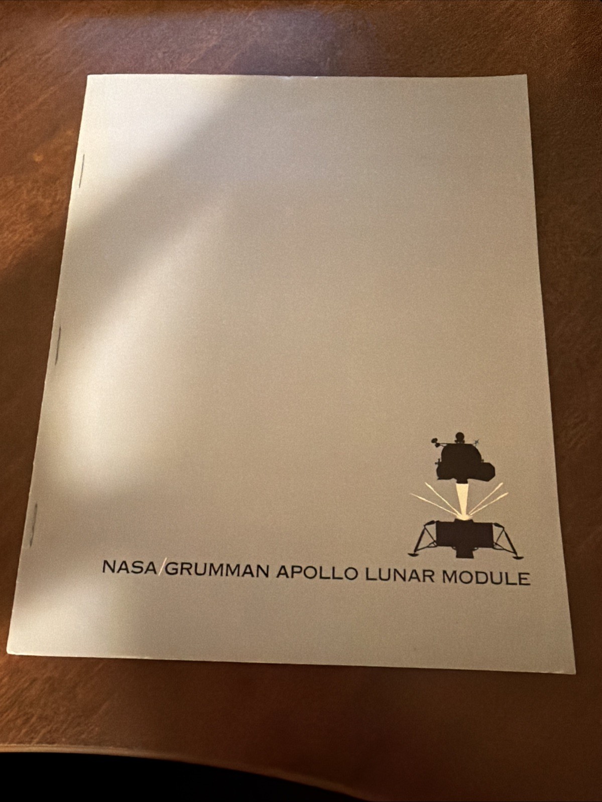 Apollo LM Transparencies NASA/Grumman Apollo Lunar Module Transgraphic Brochure Apollo LM Transparencies NASA/Grumman Apollo Lunar Module Transgraphic Brochure