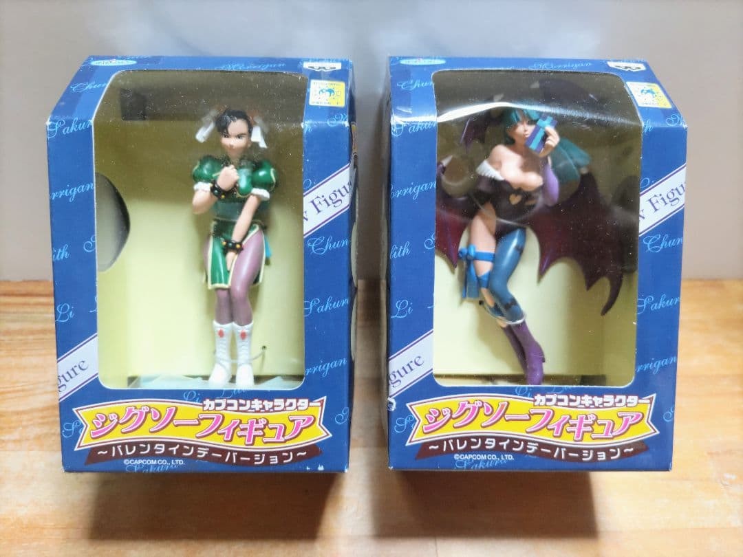 Capcom Character Jigsaw Figures Blue Box Set of 2 Age 15+ Capcom Character Jigsaw Figures Blue Box Set of 2 Age 15+
