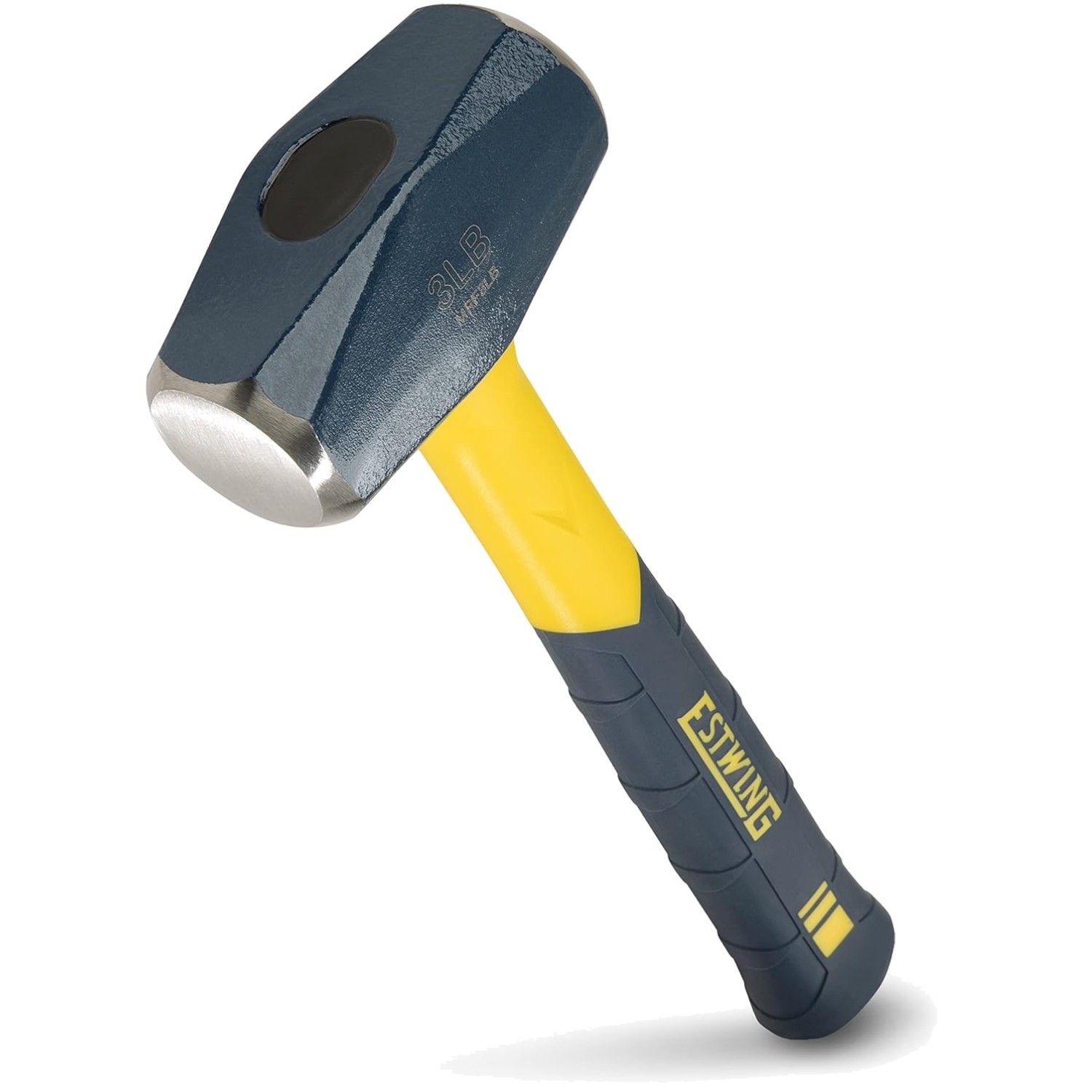 Sure Strike Mini Sledge Hammer - 3 lb Forged Steel with Fiberglass Handle