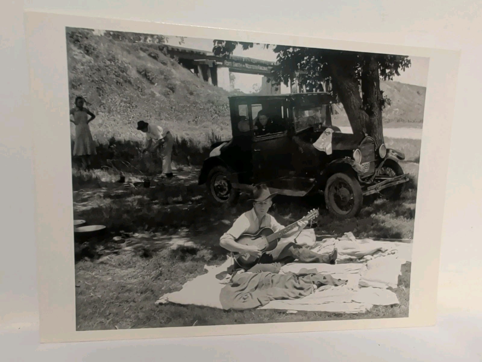 1939 Roadside Camp Of Migrant Workers, Lincoln County Oklahoma by Russell Lee 1939 Roadside Camp Of Migrant Workers, Lincoln County Oklahoma by Russell Lee