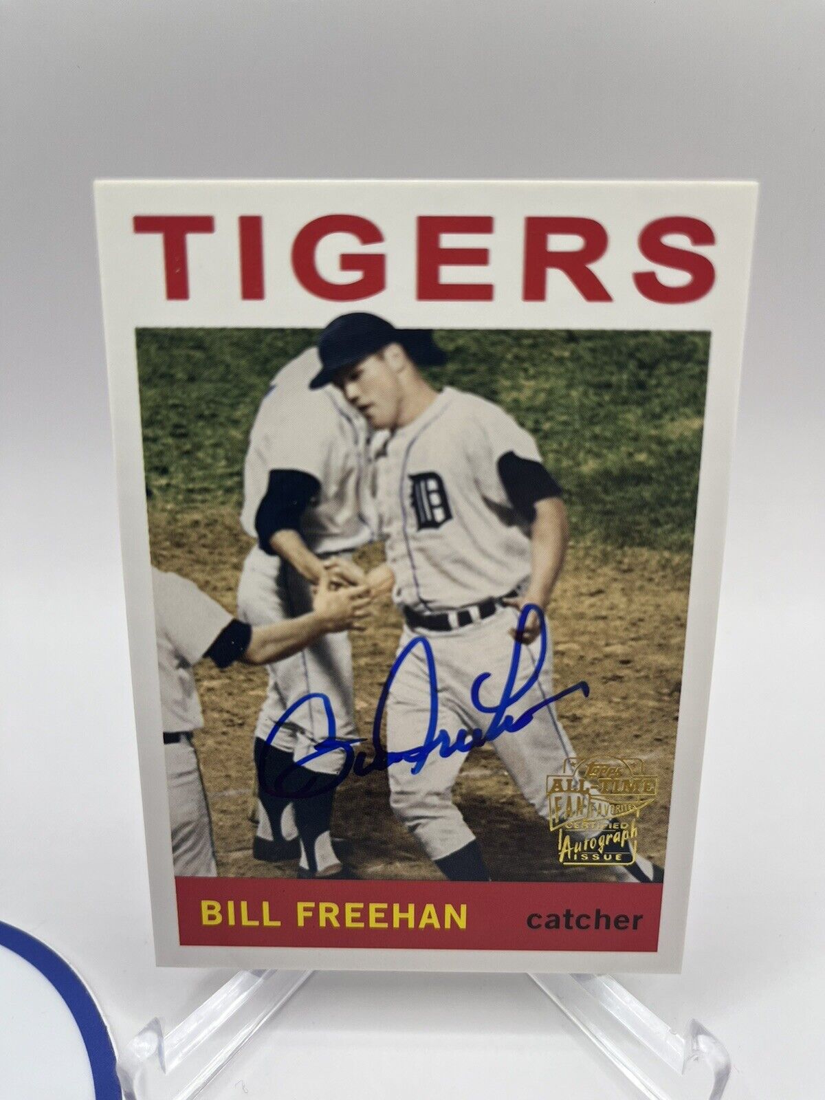 2005 Topps All-Time Fan Favorites Bill Freehan FFA-BF Autograph Card Tigers