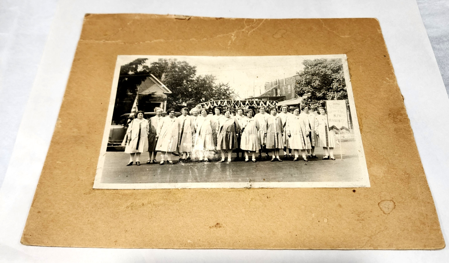 Vtg 1920s Photo Vesta Degree of Honor No 76 Newberg Oregon Women Named History Vtg 1920s Photo Vesta Degree of Honor No 76 Newberg Oregon Women Named History
