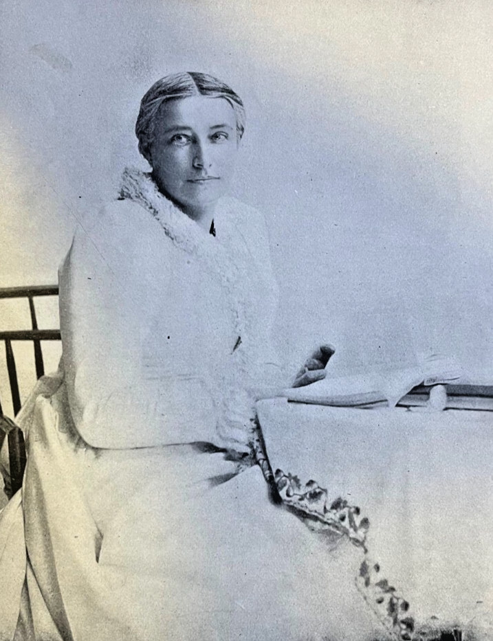 1895 Vintage Magazine Illustration Novelist Elizabeth Stuart Phelps 1895 Vintage Magazine Illustration Novelist Elizabeth Stuart Phelps