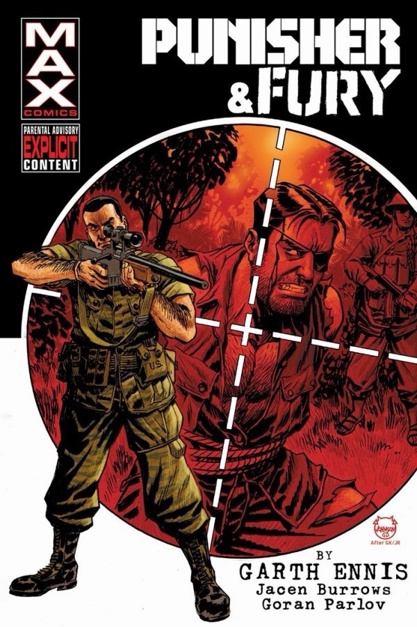 Marvel Comics ‘Punisher & Fury MAX by Garth Ennis Omnibus HC’ (2026) Marvel Comics ‘Punisher & Fury MAX by Garth Ennis Omnibus HC’ (2026)