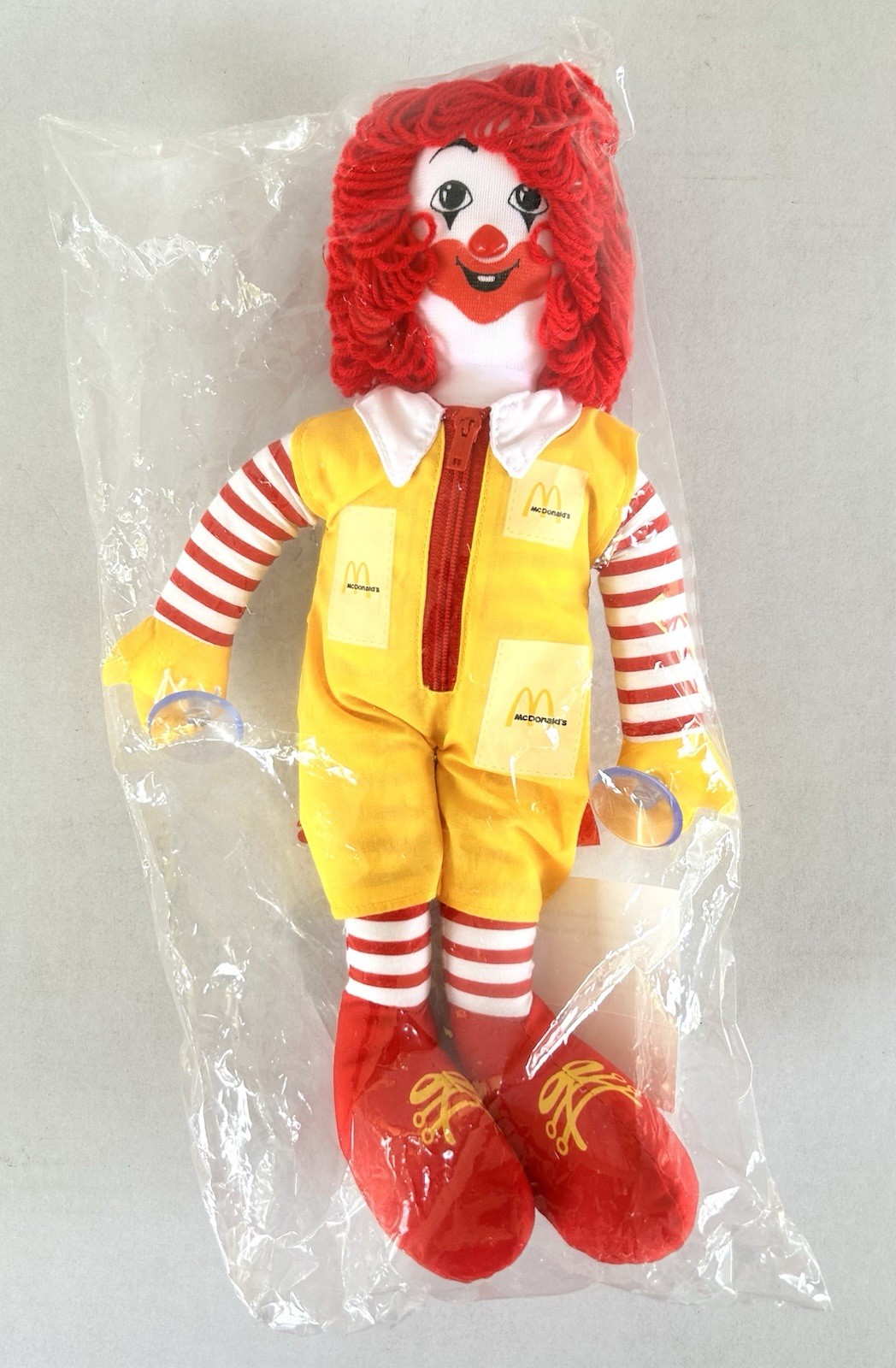 McDonald\'s Thailand Ronald McDonald Plush Doll Window Cling 10\ McDonald\'s Thailand Ronald McDonald Plush Doll Window Cling 10\