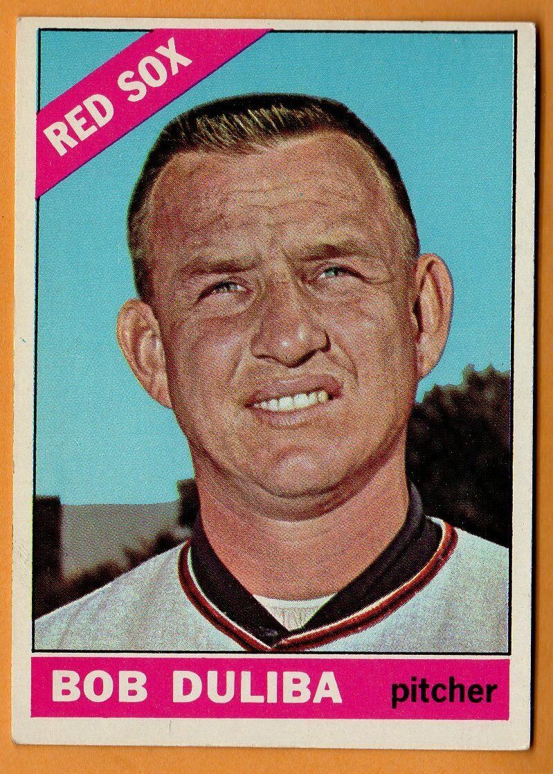 1966 Topps Baseball Card/Bob Duliba(Boston Red Sox)