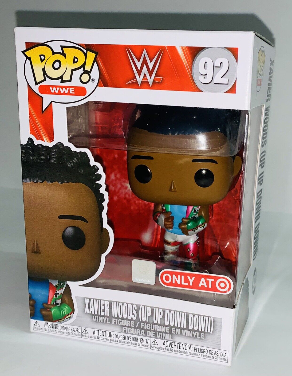 FUNKO POP - WWE Xavier Woods - WRESTLING POP Target Exclusive Vinyl Figure 92