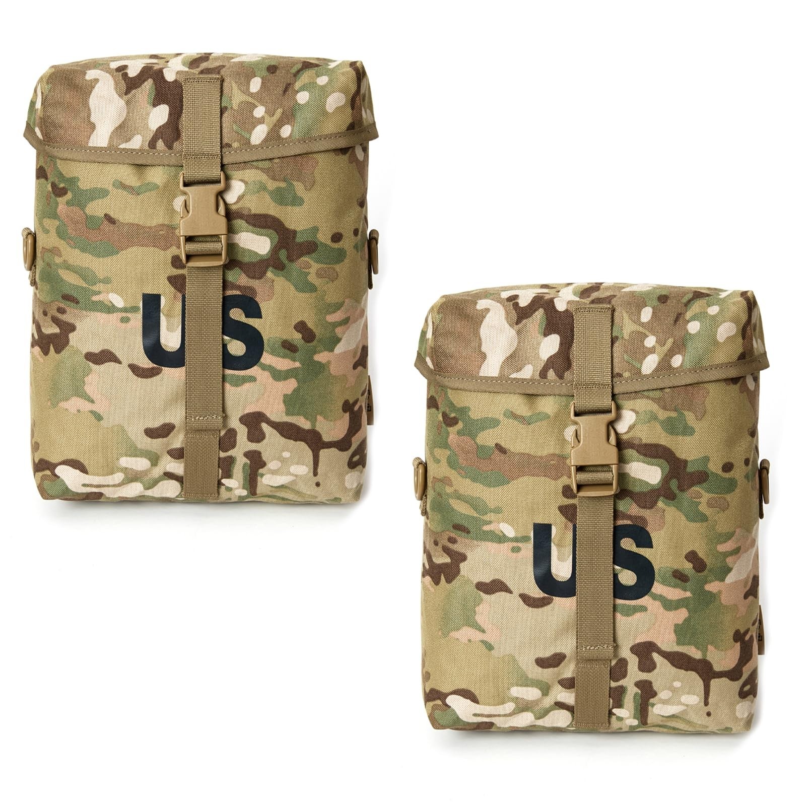 MT 2Pcs US Military MOLLE Sustainment Pouch, Army Utility Pouch MT 2Pcs US Military MOLLE Sustainment Pouch, Army Utility Pouch