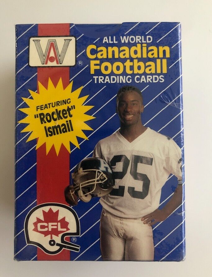 1991 AW SPORTS All World Canadian Football Factory Sealed Trading Card Set 110
