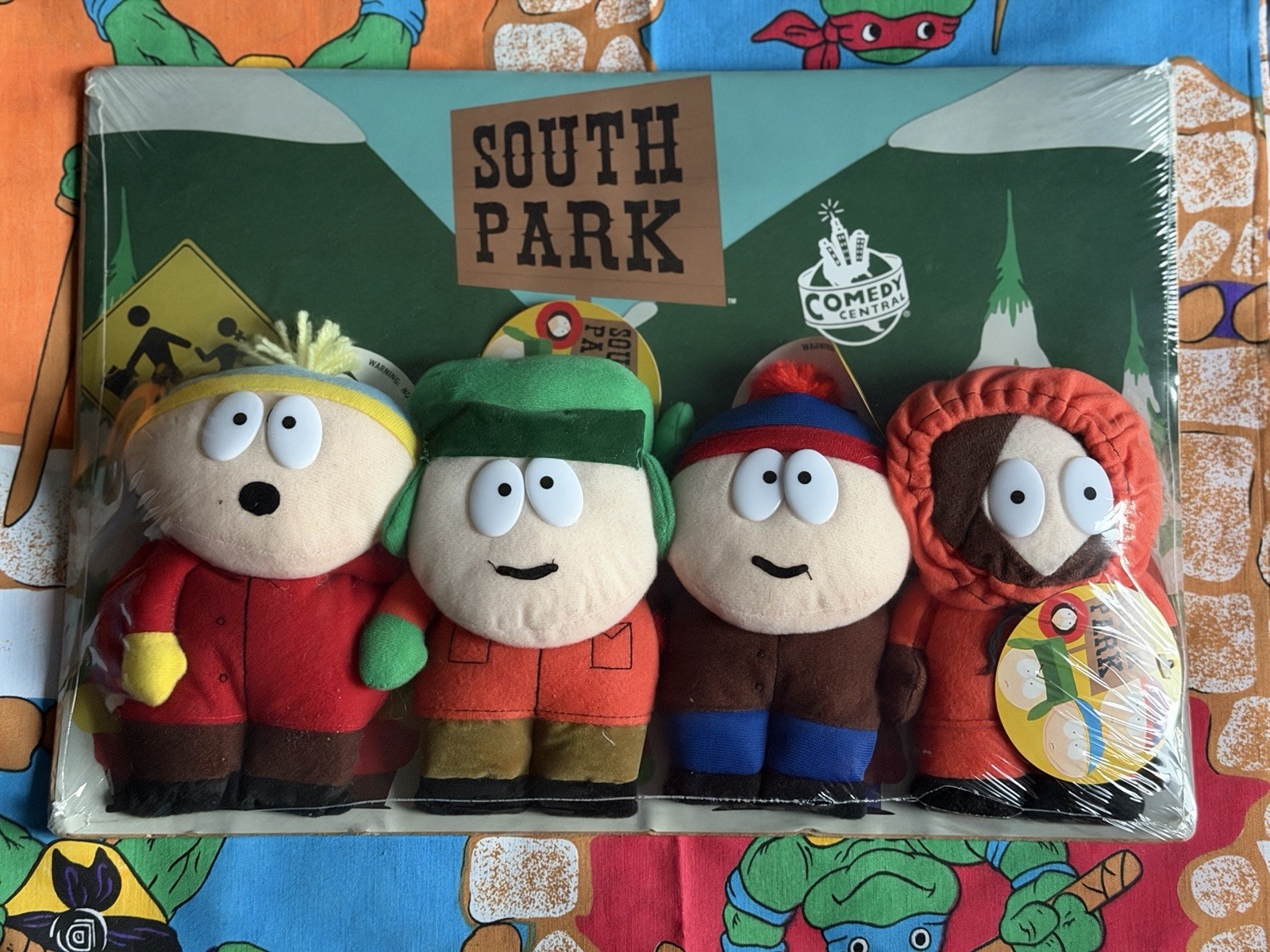 Rare Vintage 1997 South Park Pre-Launch Plush Promo Set Sealed Comedy Central Rare Vintage 1997 South Park Pre-Launch Plush Promo Set Sealed Comedy Central