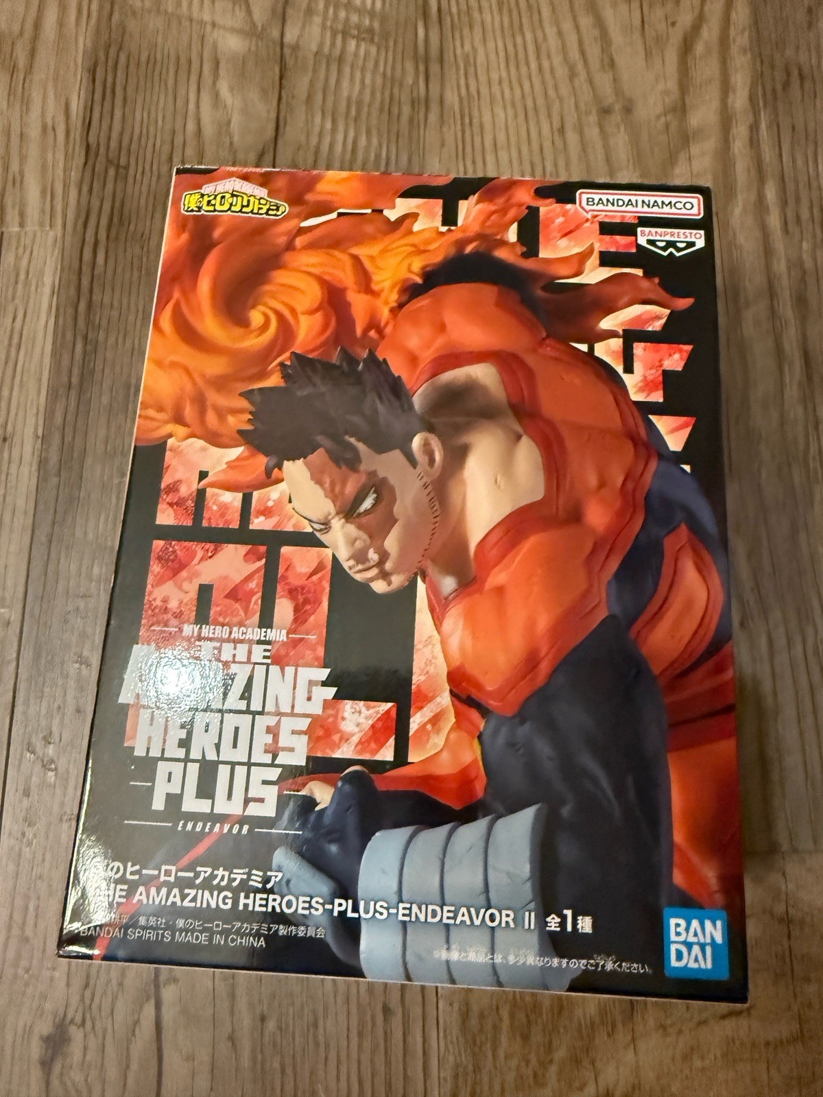 Endeavor II The Amazing Heroes Plus Figure My Hero Academia Banpresto Bandai Endeavor II The Amazing Heroes Plus Figure My Hero Academia Banpresto Bandai