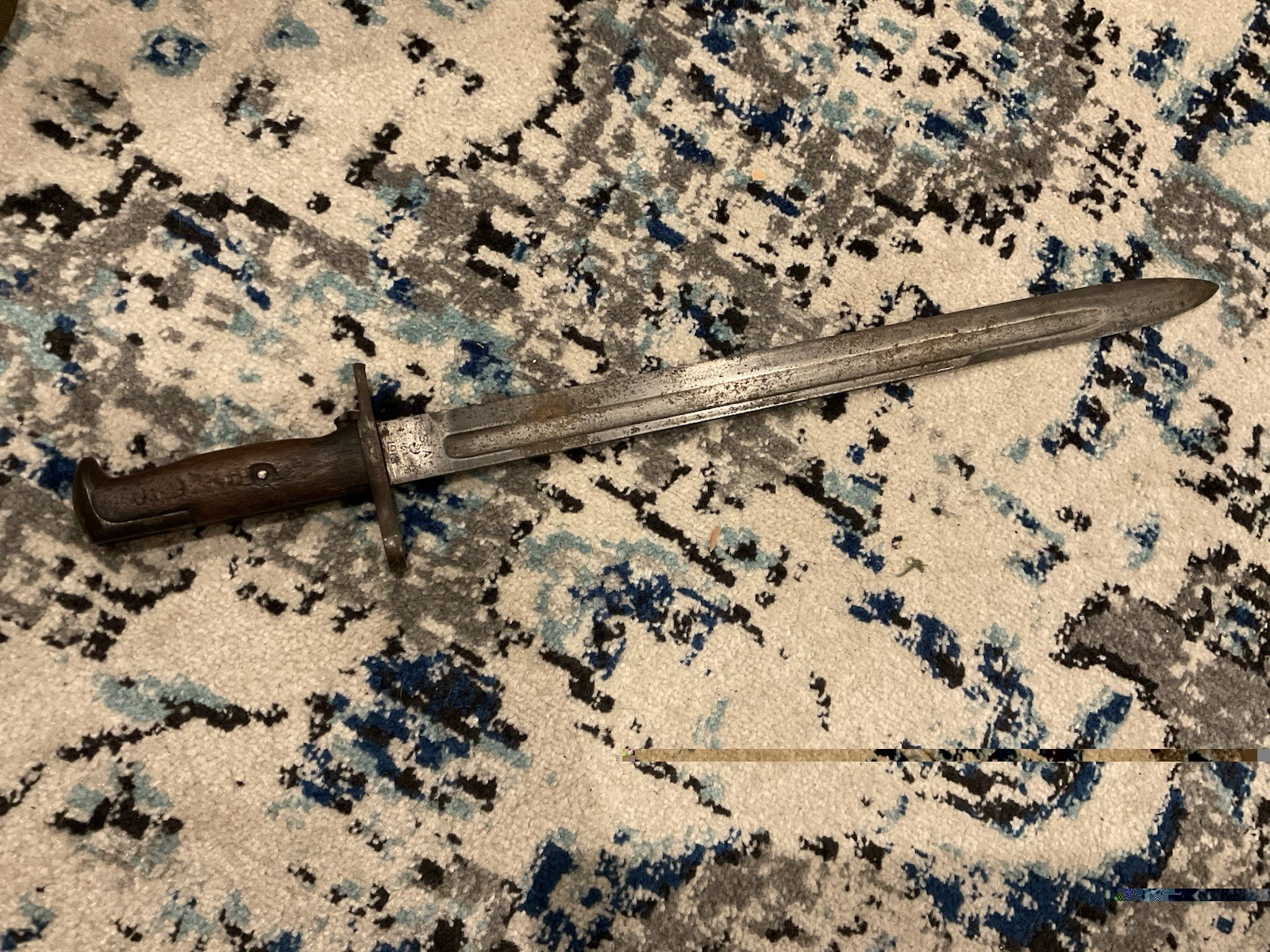 ORIGINAL WWI US M.1905 SA 1918 DATED BAYONET
