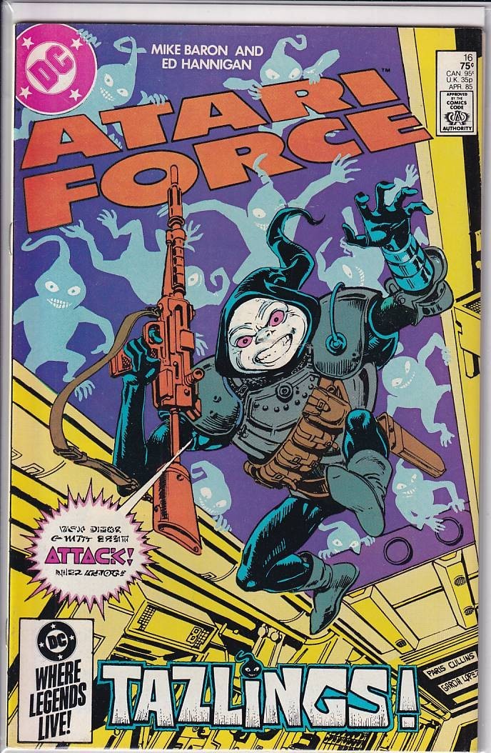 41053: DC COMICS ATARI FORCE #16 NM Grade