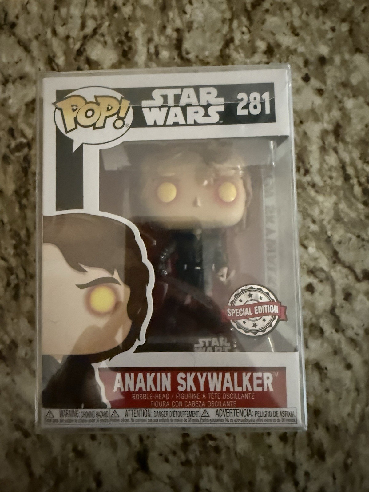 Funko Pop Vinyl: Star Wars - Anakin Skywalker 281 (Dark Side)