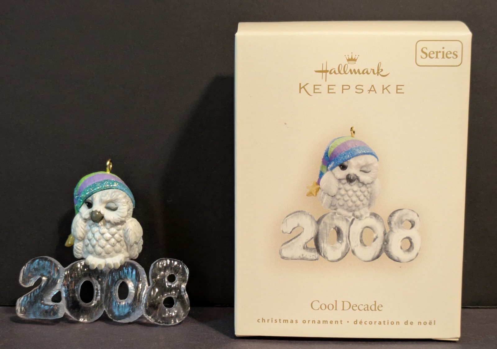 2008 Hallmark Keepsake Ornament Cool Decade 2008 Hallmark Keepsake Ornament Cool Decade