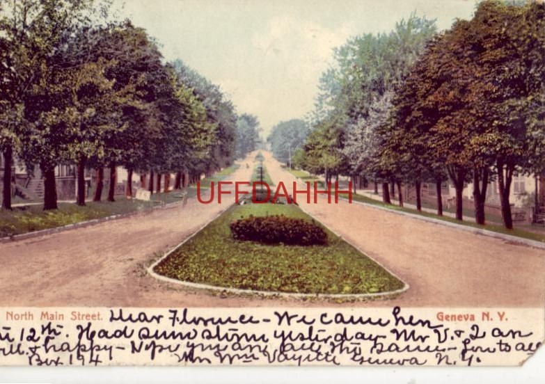 pre-1907 NORTH MAIN STREET, GENEVA, NY 1905