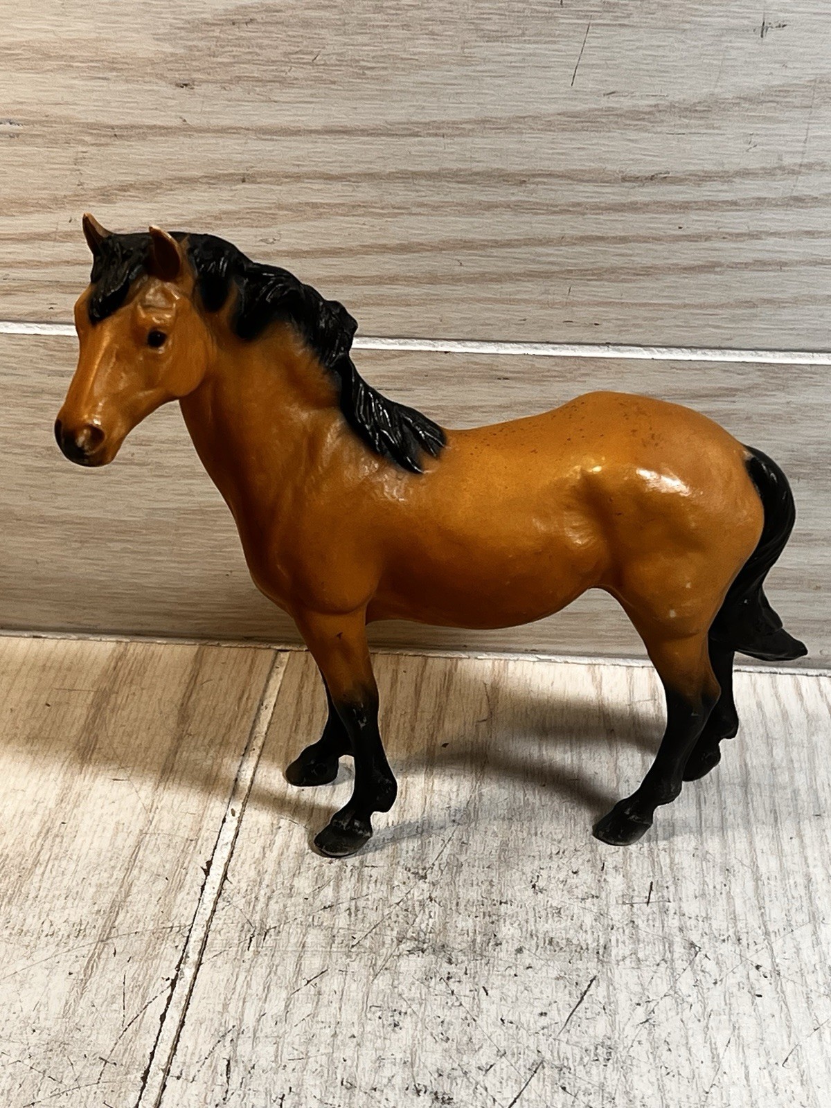 Vintage Breyer Standing Stock Horse Foal Buckskin Quarter JCPenney Holiday Dark Vintage Breyer Standing Stock Horse Foal Buckskin Quarter JCPenney Holiday Dark