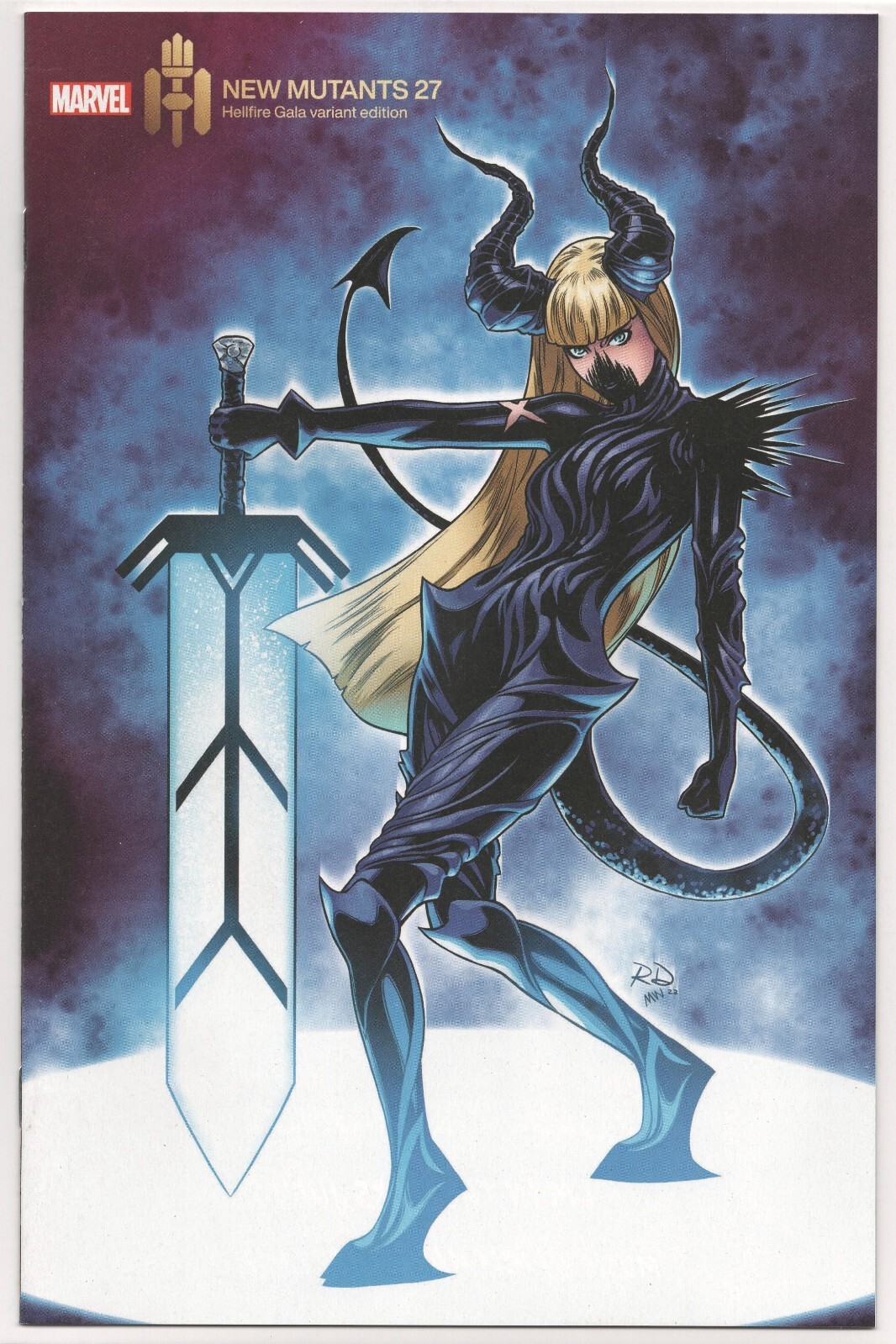 New Mutants #27 Russell Dauterman HELLFIRE GALA Variant Cover * 2022 New Mutants #27 Russell Dauterman HELLFIRE GALA Variant Cover * 2022