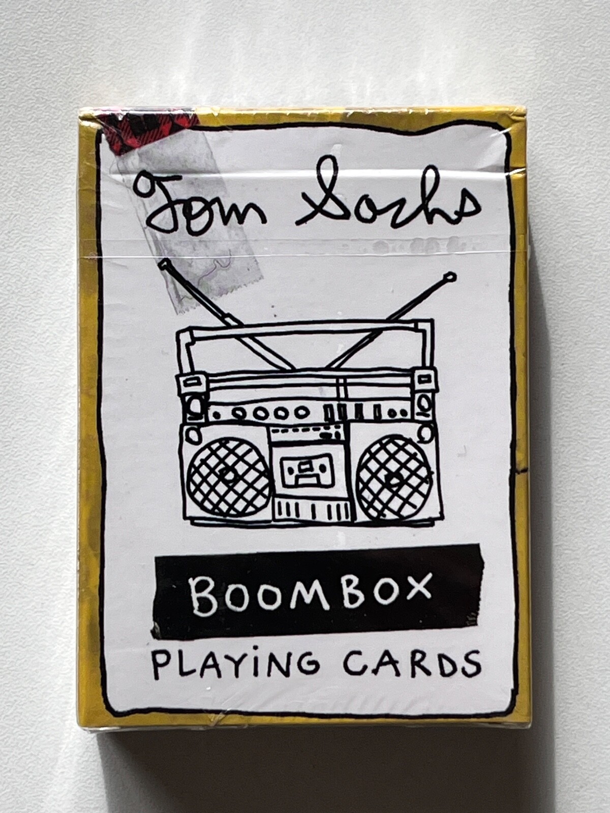 Tom Sachs Boom Box Playing Cards in Carat DS1L Limited to 666 NEW Sealed Tom Sachs Boom Box Playing Cards in Carat DS1L Limited to 666 NEW Sealed