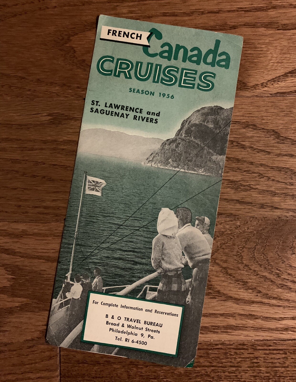 Vintage French Canada Cruise Travel Brochure Vintage French Canada Cruise Travel Brochure