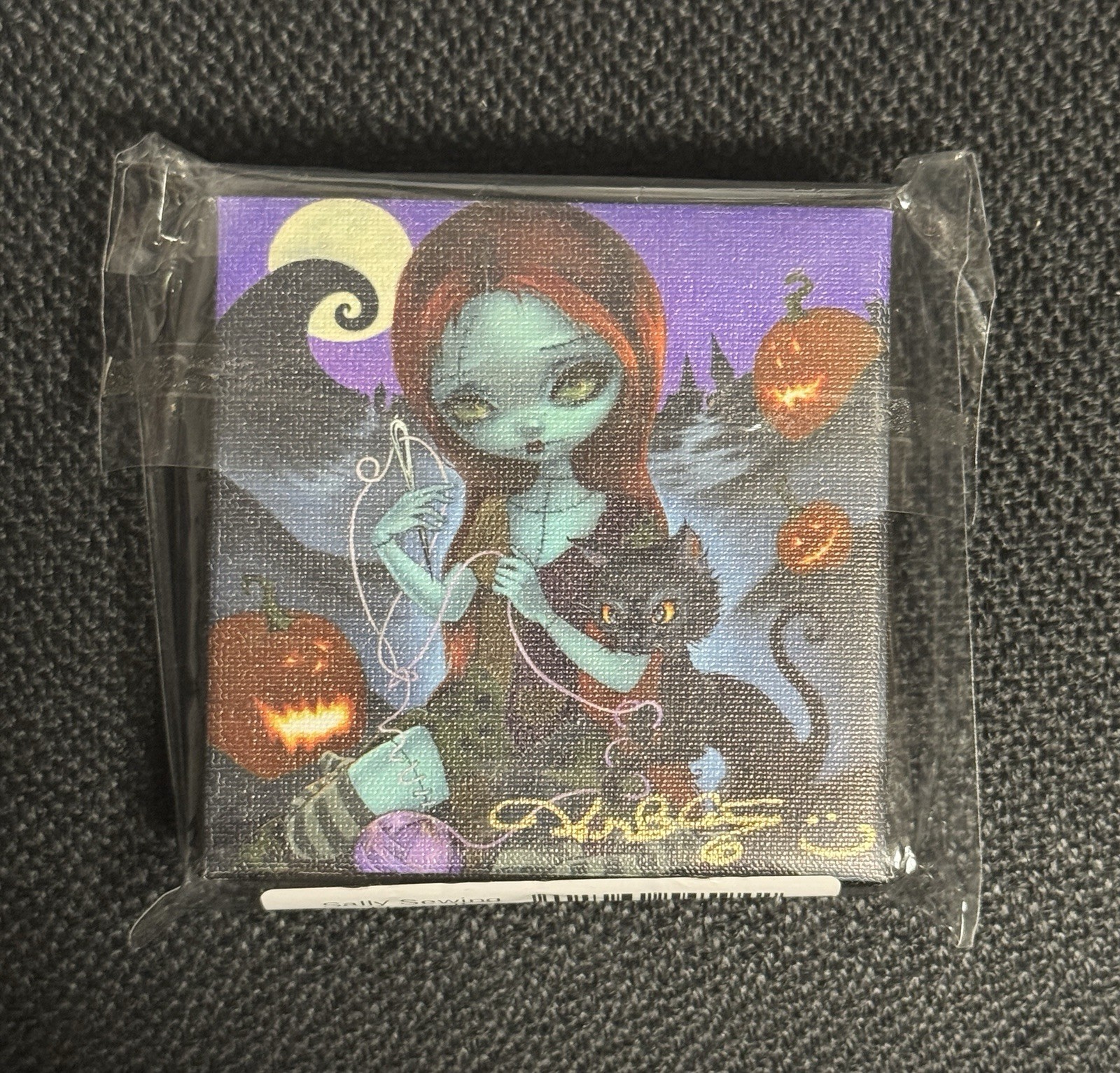 2026 JASMINE BECKET GRIFFITH - Disney - Sally Sewing Herself Canvas Cutie SIGNED 2026 JASMINE BECKET GRIFFITH - Disney - Sally Sewing Herself Canvas Cutie SIGNED