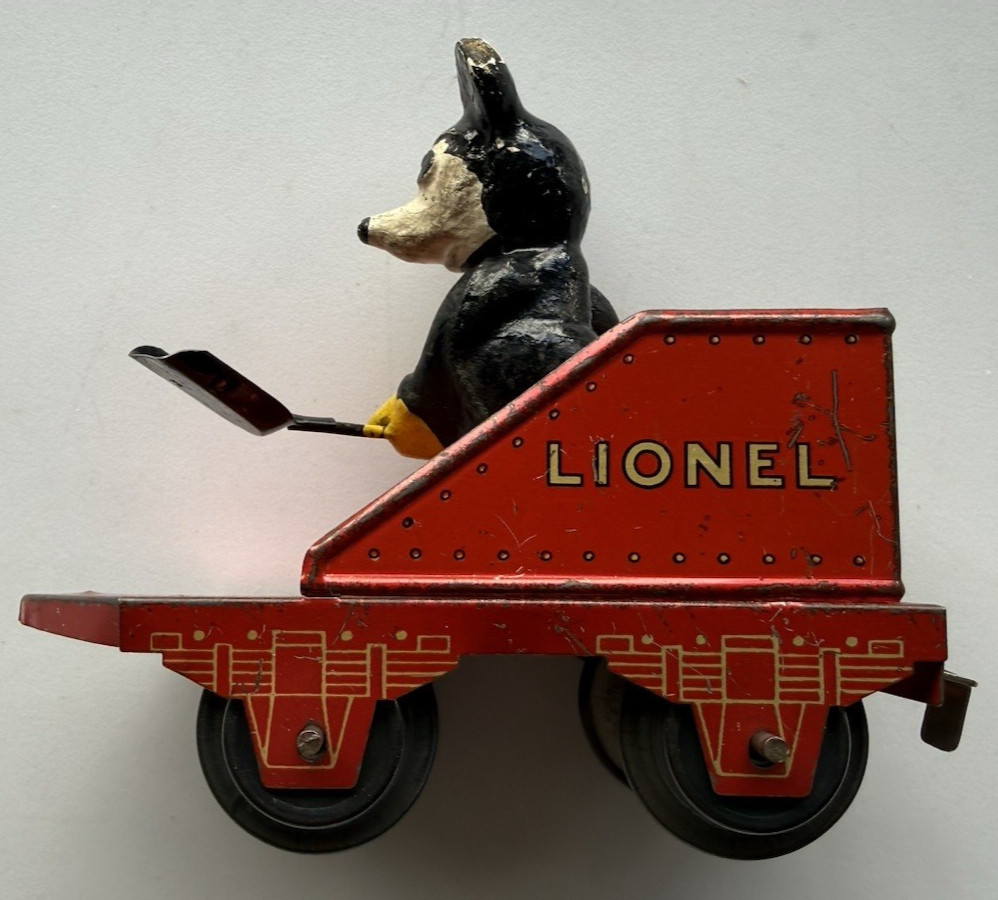 Lionel 1935 Disney Mickey Mouse Circus Train #1509 Stoker Tender for #1536 Set Lionel 1935 Disney Mickey Mouse Circus Train #1509 Stoker Tender for #1536 Set