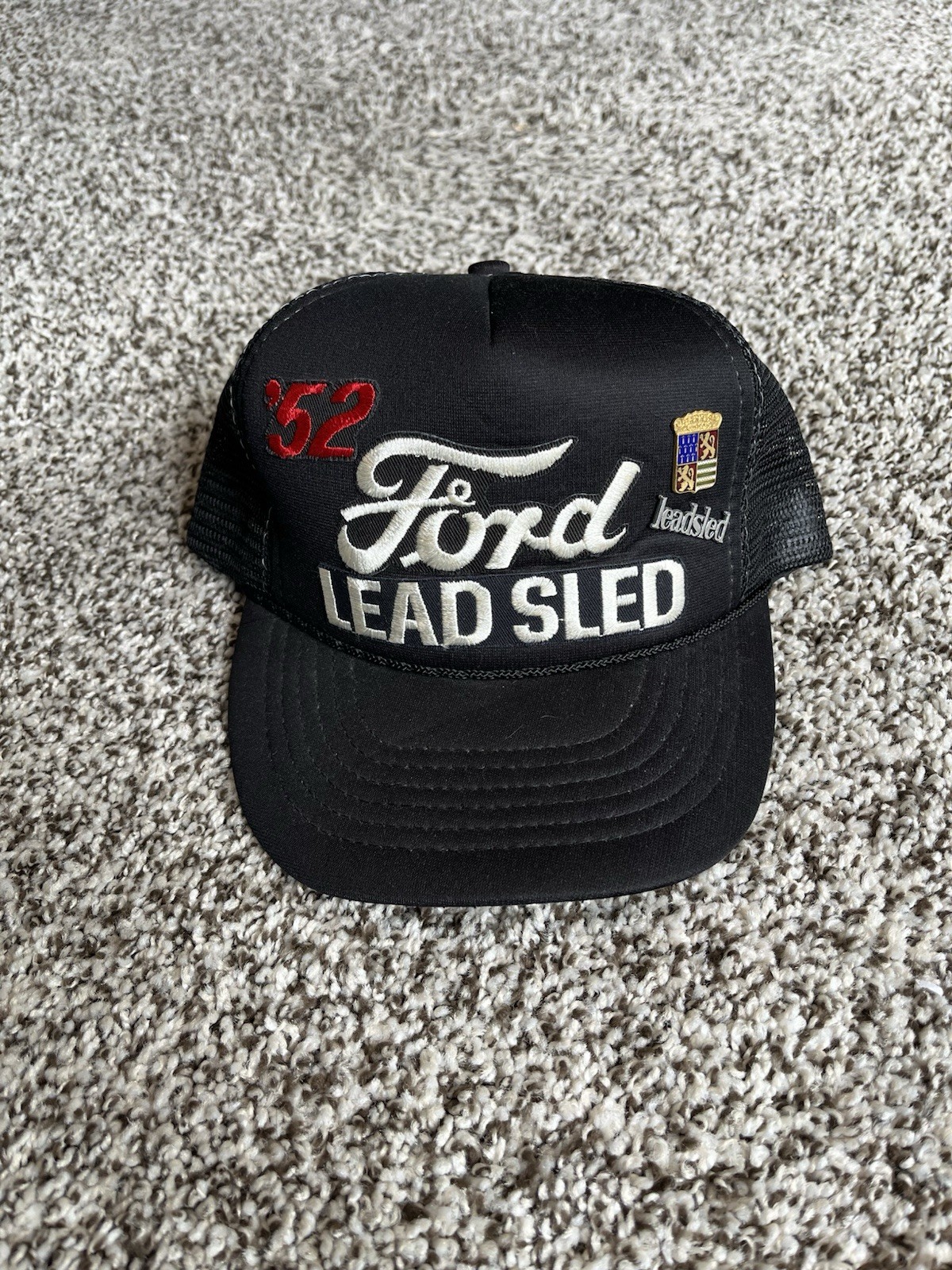 Vintage ‘52 Ford Lead Sled Hat Collectible Automobile Car Vintage ‘52 Ford Lead Sled Hat Collectible Automobile Car