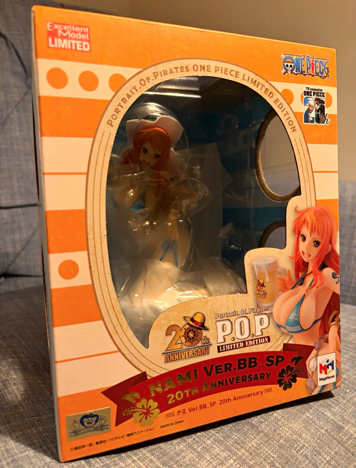 MegaHouse One Piece Nami Portrait.Of.Pirates P.O.P Ver.BB_SP Limited Figure MegaHouse One Piece Nami Portrait.Of.Pirates P.O.P Ver.BB_SP Limited Figure
