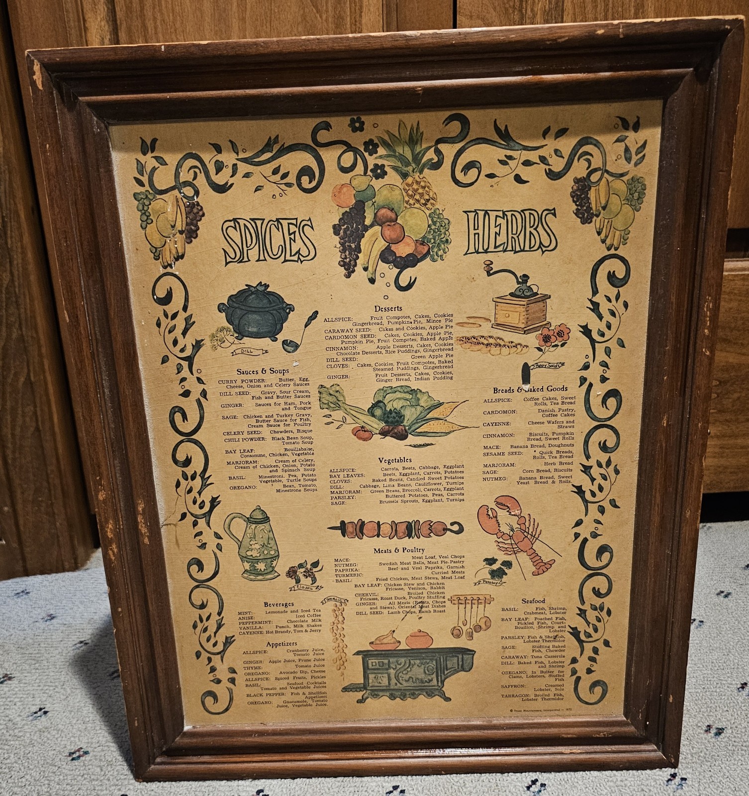 Vintage Three Mountaineers Spice Rack (Spice Bottles Not Included) Vintage Three Mountaineers Spice Rack (Spice Bottles Not Included)