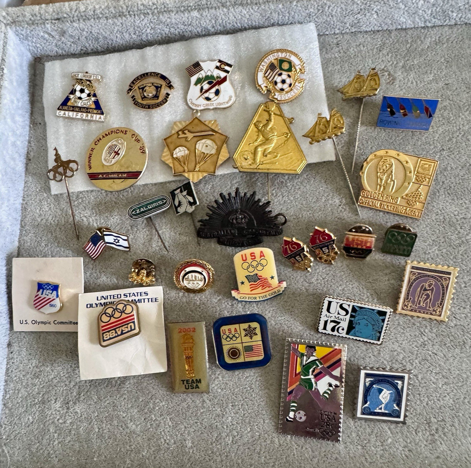 USA Olympic Committee & Team USA Olympic Lapel Pins Lot & More USA Olympic Committee & Team USA Olympic Lapel Pins Lot & More