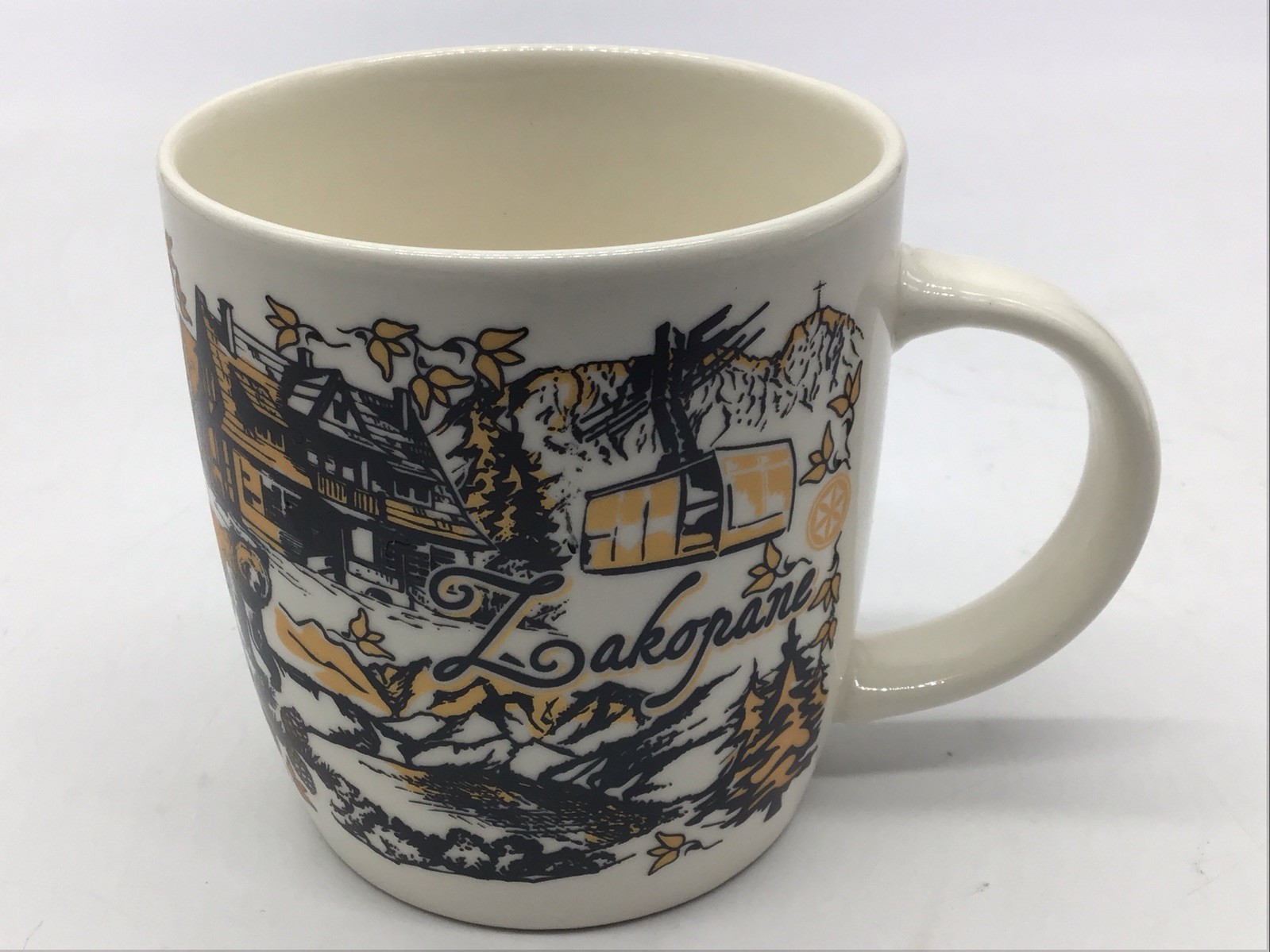 Vintage Zakopane Poland Souvenir Coffee Mug Cup