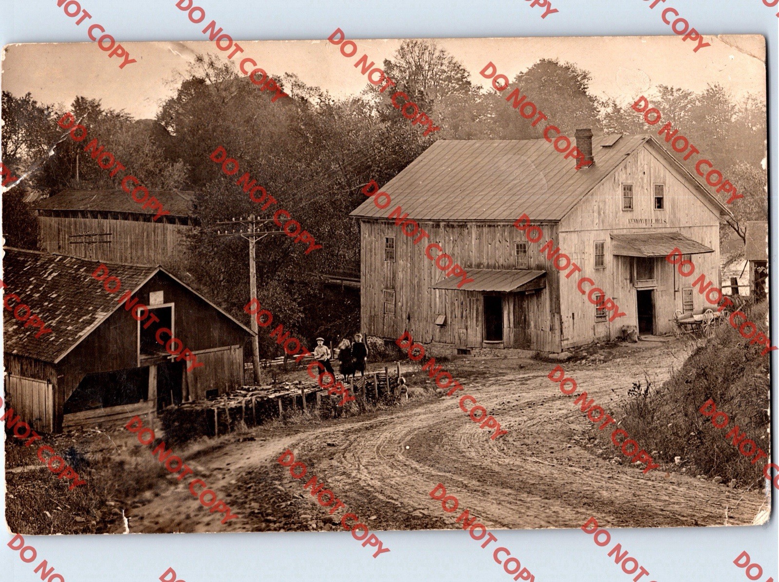 c1912 Kenyonville Mills ORLEANS COUNTY New York NY RPPC Real Photo c1912 Kenyonville Mills ORLEANS COUNTY New York NY RPPC Real Photo