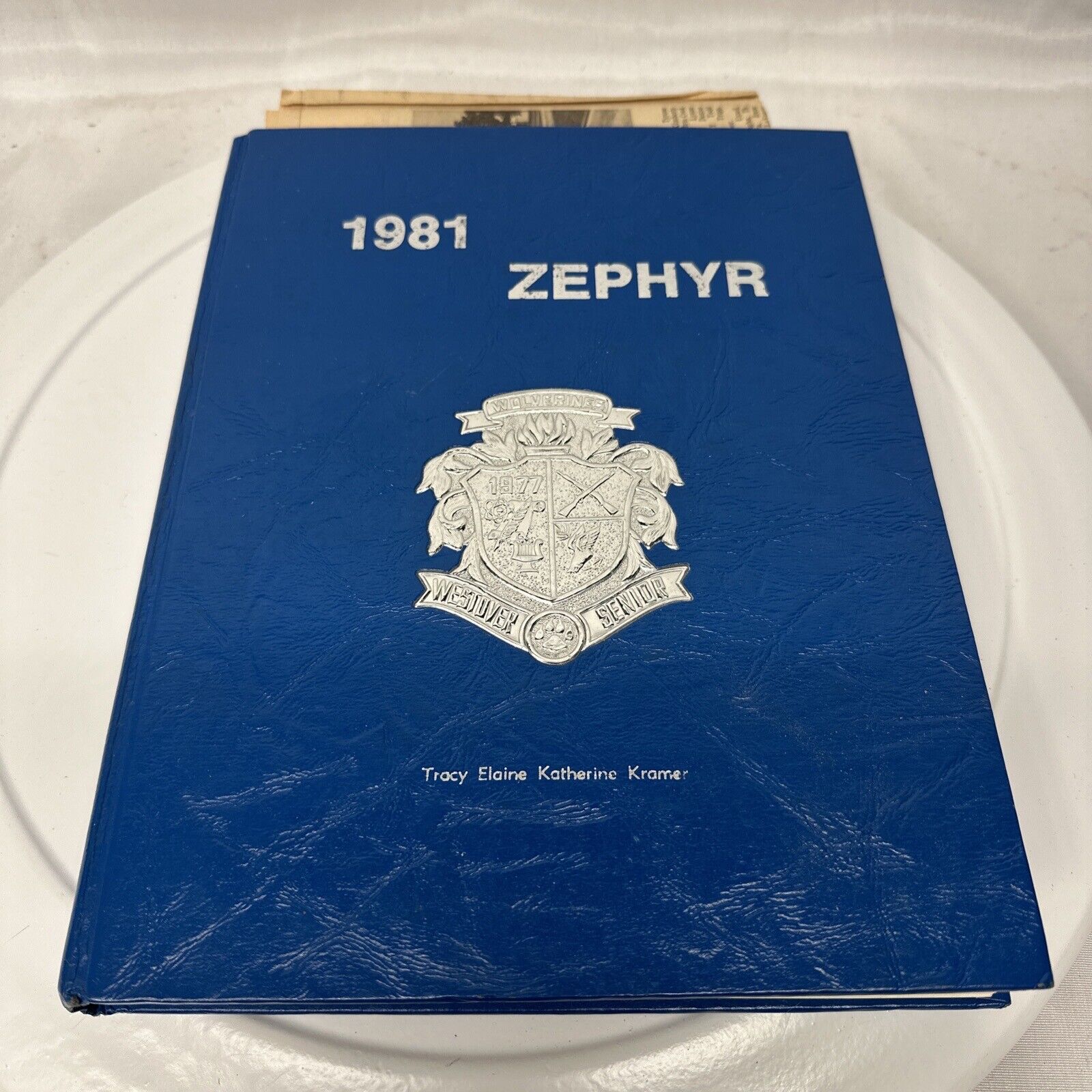 1981 Westover Senior High School Zephyr Fayetteville North Carolina Yearbook