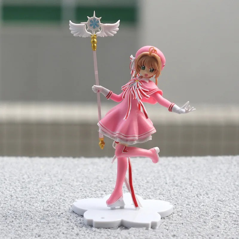 Anime Lovely Pink Card Captor SAKURA Action Figures Models PVC Figure Model Car Anime Lovely Pink Card Captor SAKURA Action Figures Models PVC Figure Model Car