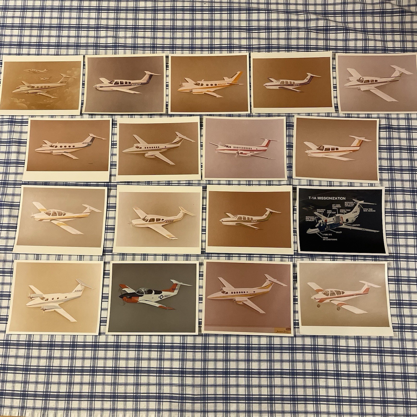 LOT OF 17 Vintage Beechcraft Airplane Design Prints 8x10” Photos Aviation LOT OF 17 Vintage Beechcraft Airplane Design Prints 8x10” Photos Aviation
