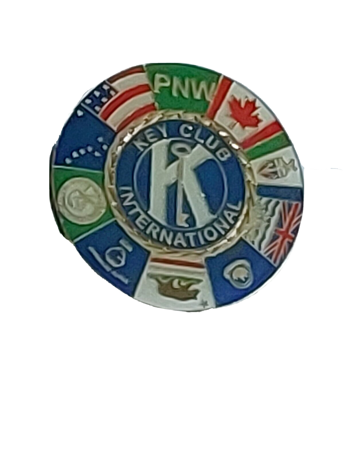 Kiwanis International PNW KEY CLUB Lapel Pin (050123)