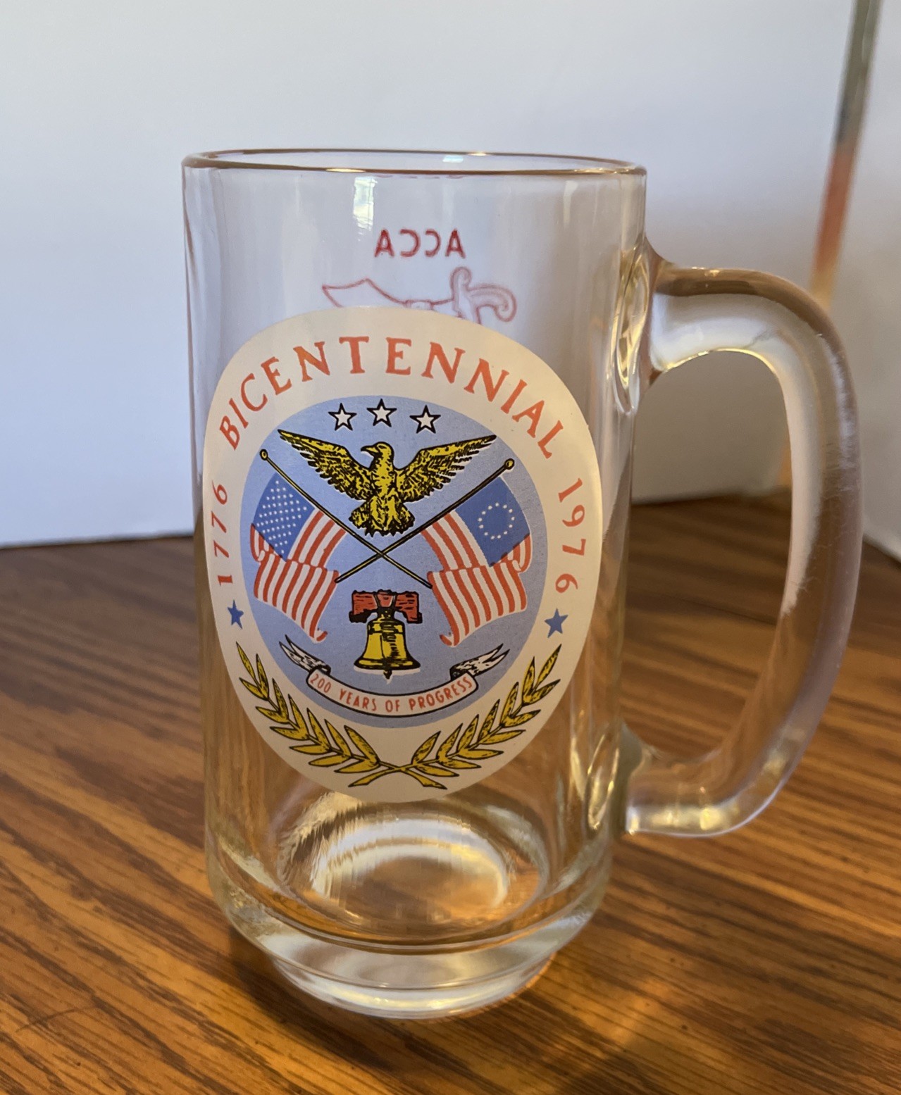 Vtg 1976 Bicentennial Glass Beer Mug ACCA Shriners Masoba Jamboree Richmond VA Vtg 1976 Bicentennial Glass Beer Mug ACCA Shriners Masoba Jamboree Richmond VA