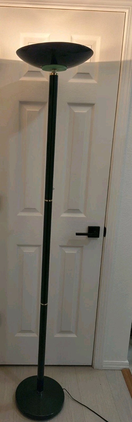 Vintage 1990s Halogen Torchiere Floor Lamp RARE GREEN 2 Way Works 71.5” Vintage 1990s Halogen Torchiere Floor Lamp RARE GREEN 2 Way Works 71.5”