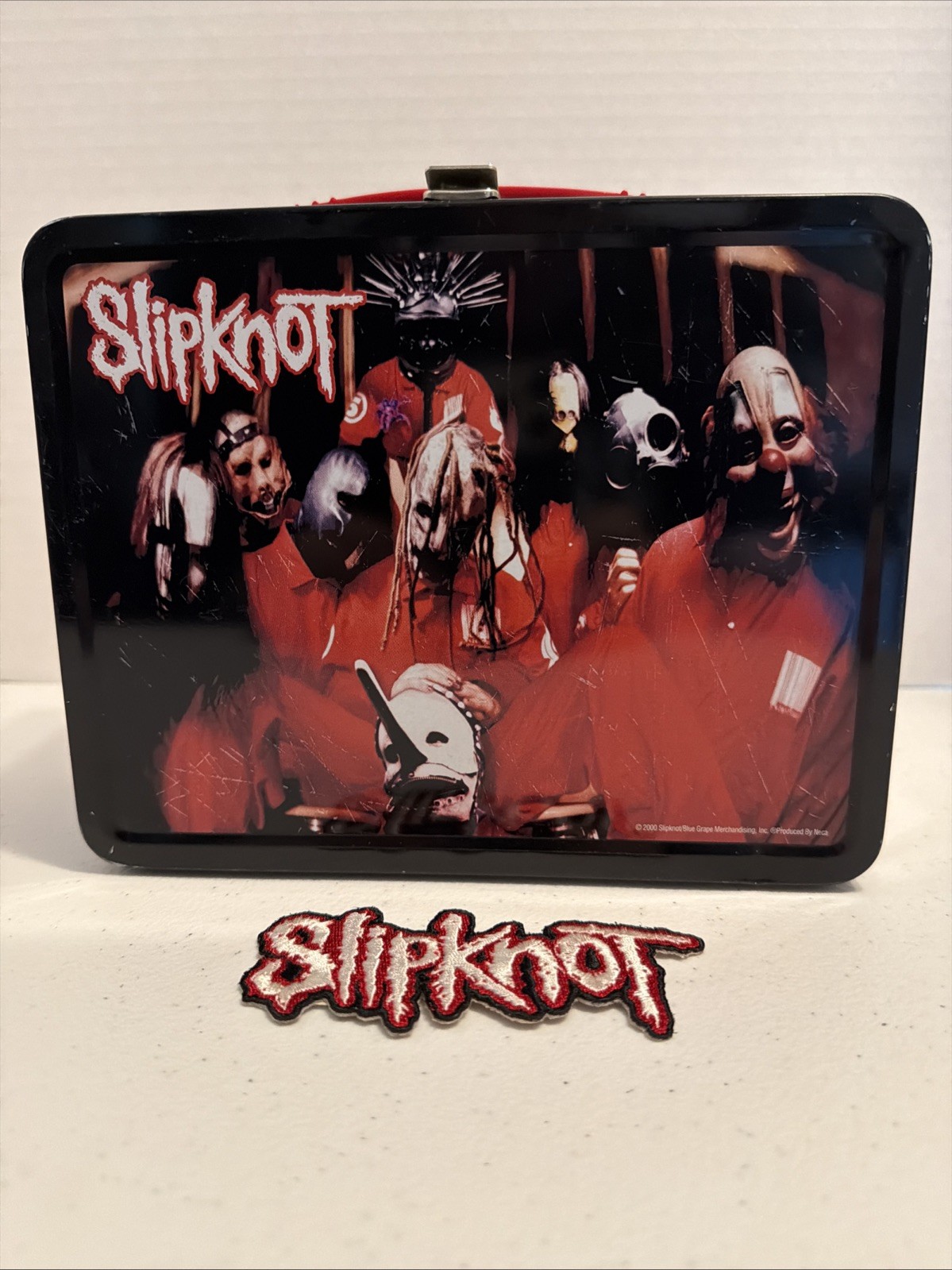 Official Slipknot Metal Lunchbox, Includes Slipknot Patch Official Slipknot Metal Lunchbox, Includes Slipknot Patch