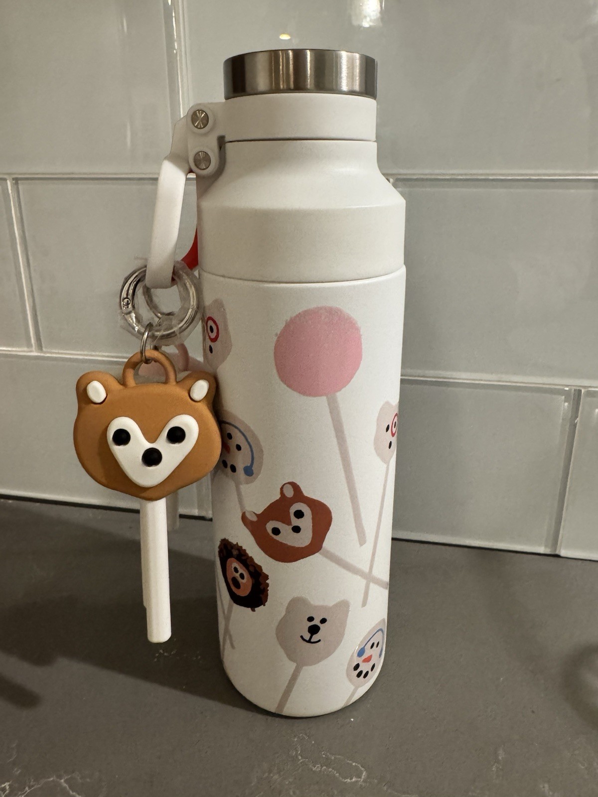 Target X Starbucks Cake Pop Charms Limited Edition Insulated Water Bottle Target X Starbucks Cake Pop Charms Limited Edition Insulated Water Bottle