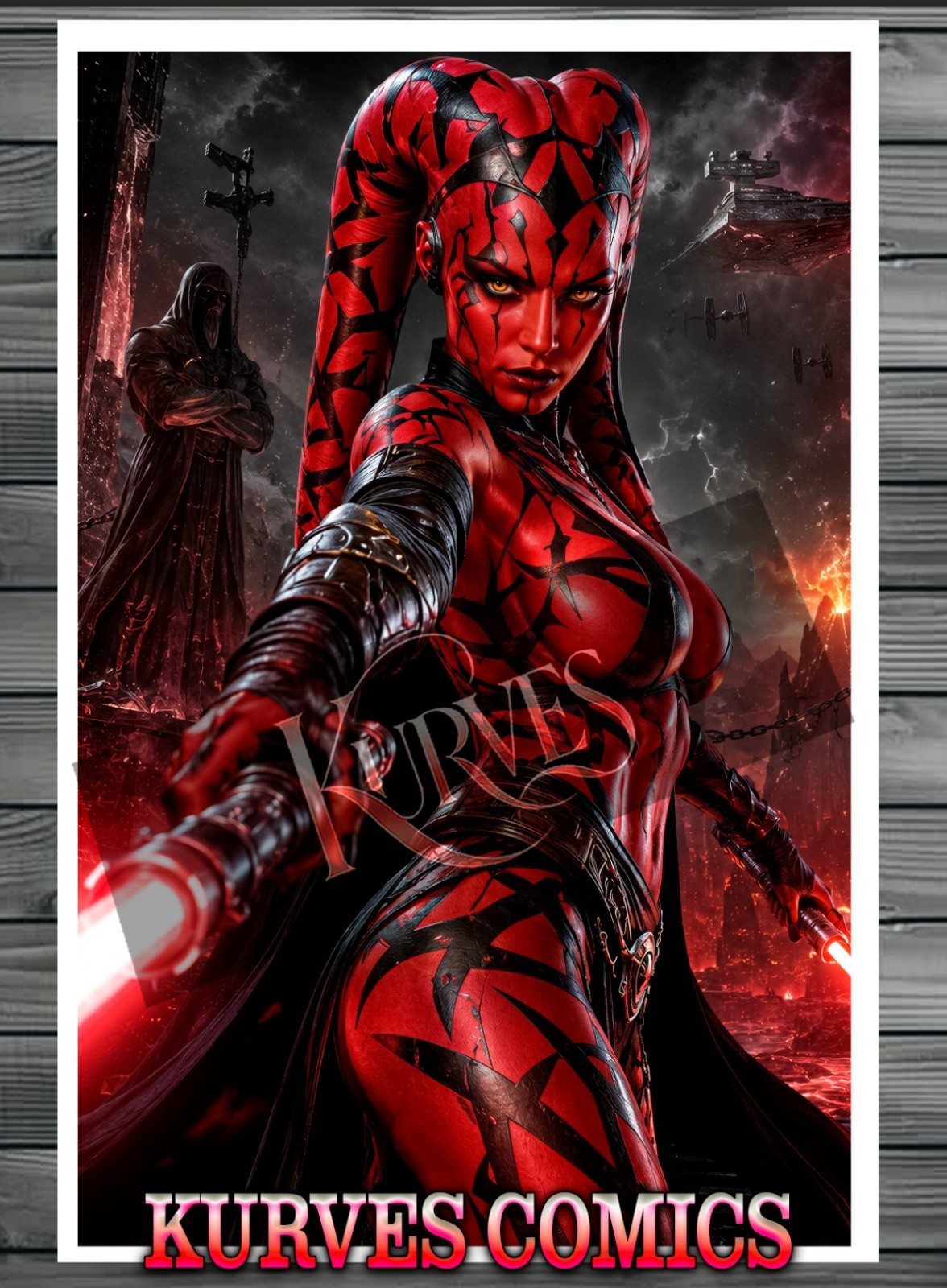Darth Talon SW | NICE| SINGLE COVER PRINT | KURVES COMICS Darth Talon SW | NICE| SINGLE COVER PRINT | KURVES COMICS