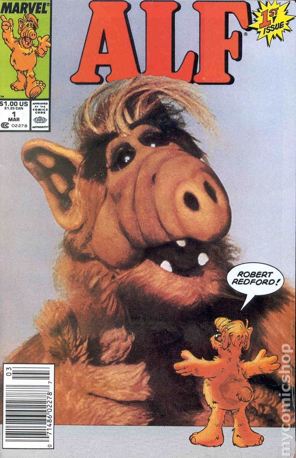 ALF 1N VG+ 4.5 1988 Stock Image Low Grade