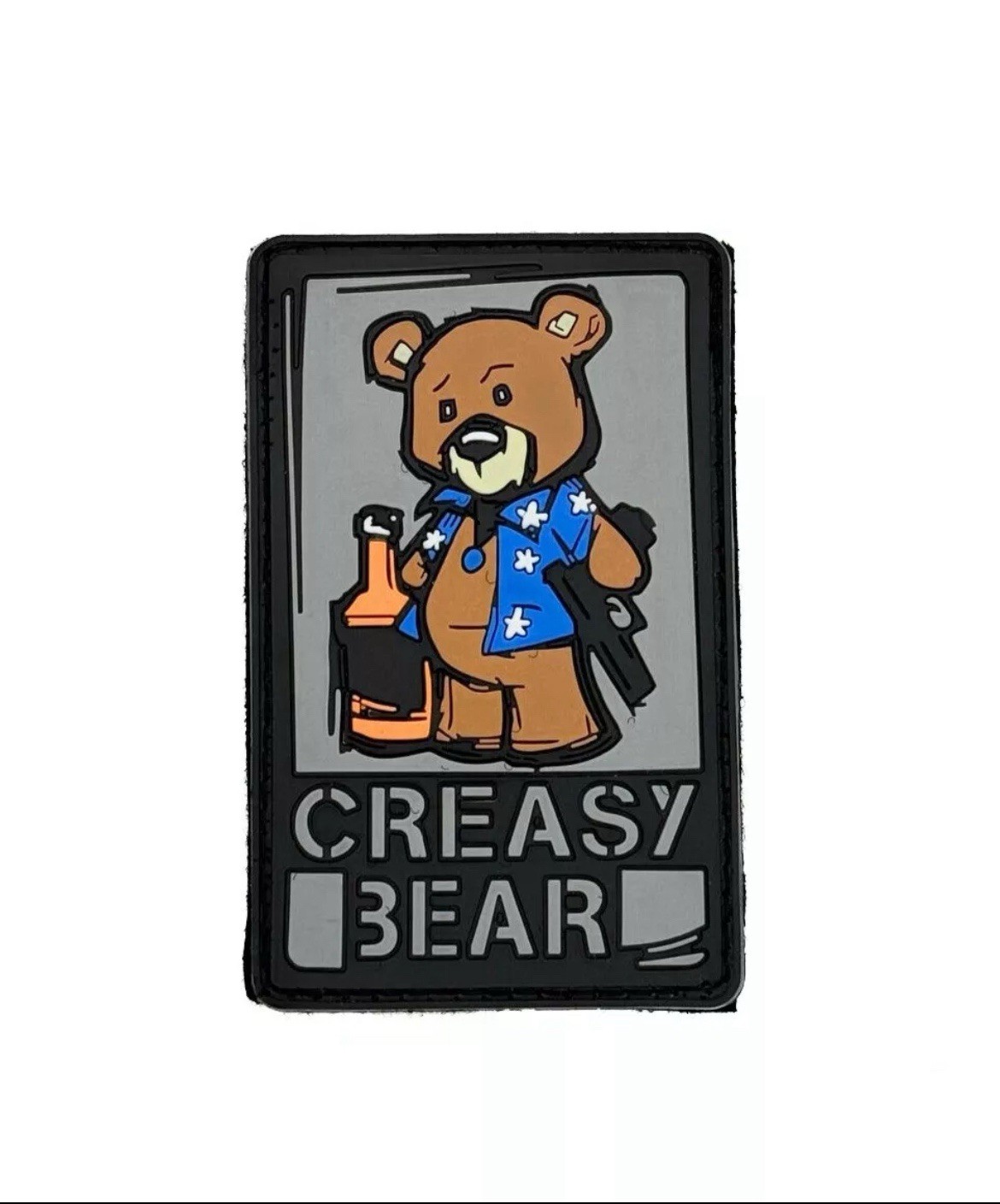 Creasy Bear Tactical Morale Patch PVC Hook/Loop Creasy Bear Tactical Morale Patch PVC Hook/Loop